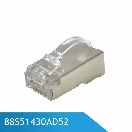 For 1.05-1.15mm Insulated Conductor - Cat 6 shielded modular plugs